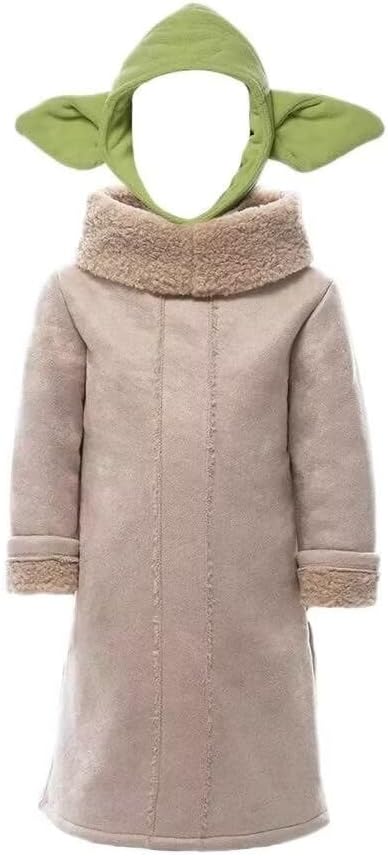 Disfraz de bebé para niños, cosplay, mandaloriano, abrigo, sombrero, lindo para niños y niñas