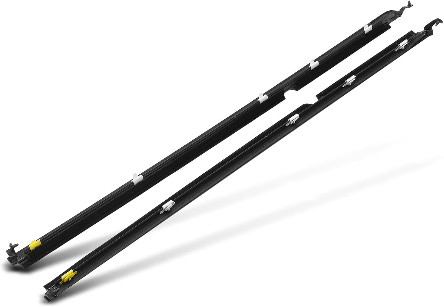 A-Premium 2 piezas Sello de burlete de puerta izquierda y derecha compatible con Mazda Miata 1990-1997 1999-2005 convertible, repuesto #
