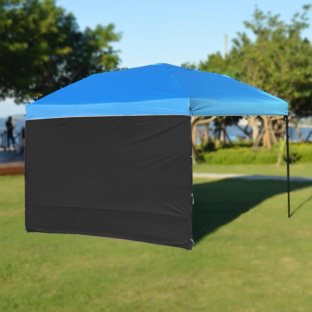 NINAT Toldo de pared solar impermeable para toldo desplegable de 8 x 8 pies, carpa de carpa de pierna recta, toldos instantáneos al aire libre,