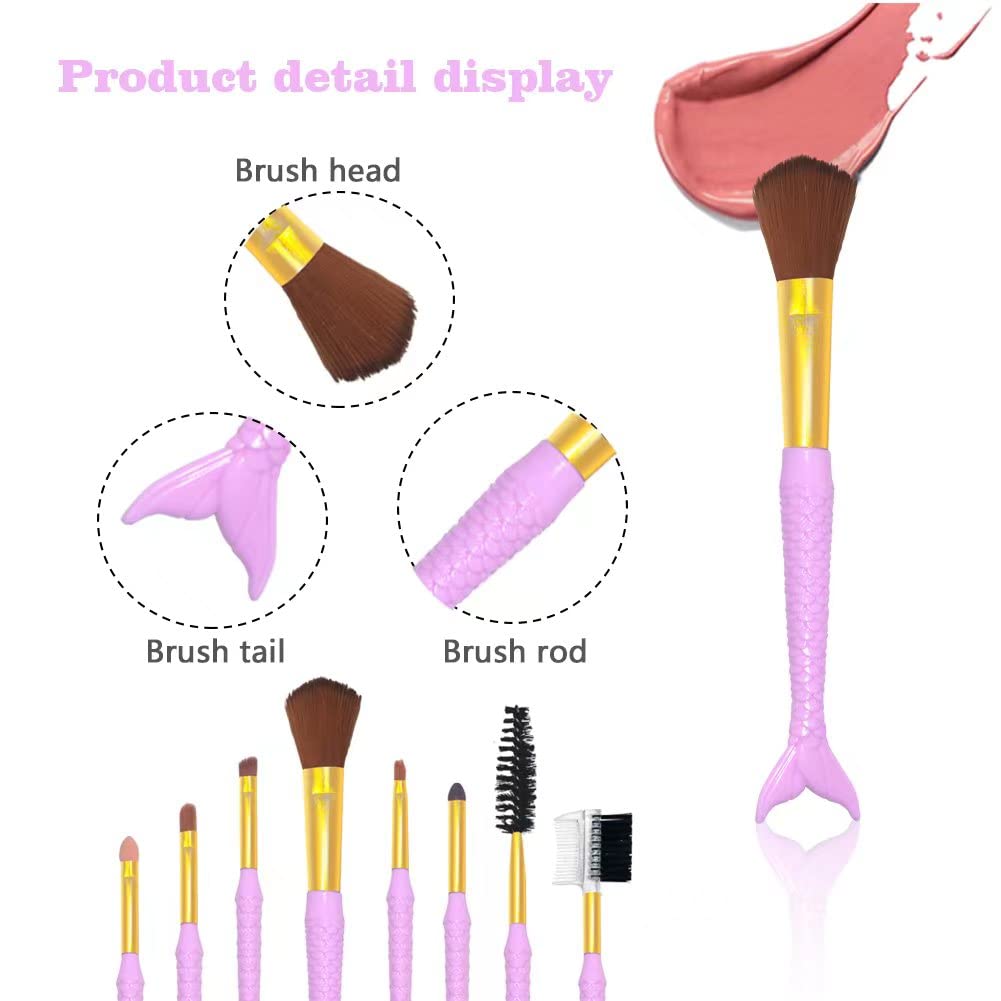 Cepillo de maquillaje profesional, cerdas suaves, brochas de maquillaje para el cabello, delineador de ojos, contorno de labios, cejas, contorno de