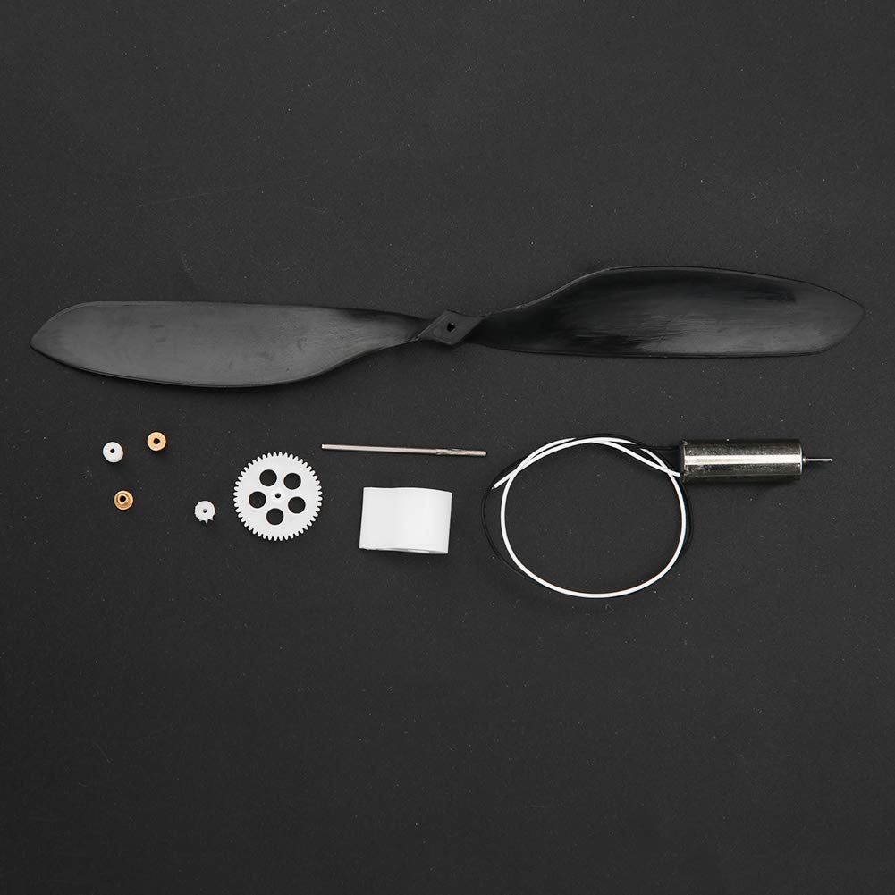 Juego de hélice de motor sin núcleo, control remoto de aviones sin núcleo, hélice de caja de cambios de alta velocidad para juguete RC (720) motores