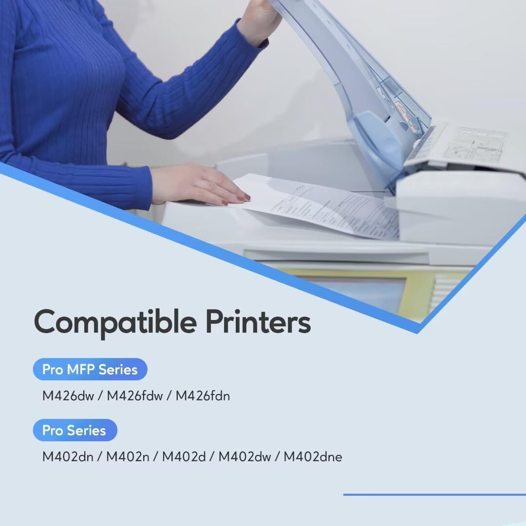 Cartucho de tóner 26A negro compatible con impresora HP 26A CF226X CF226A 26X con impresora HP Laserjet Pro MFP M426fdw M402 M402dn M402dne M402dne