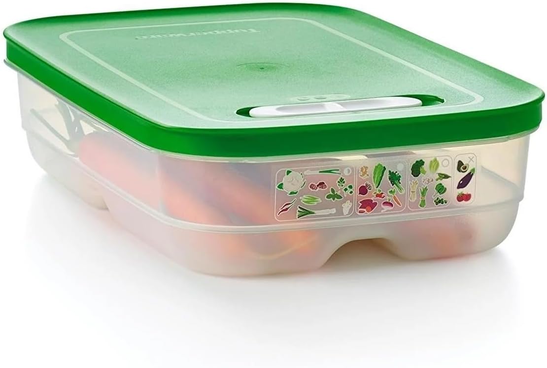 Tupperware Fridgesmart – Contenedor mediano, transparente con sello de gaulteria
