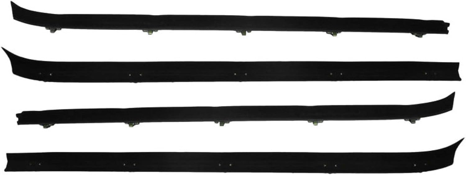 Juego de burlete de fieltro para ventana para GMC Chevy 1500 Jimmy Pickup Truck C10 K10
