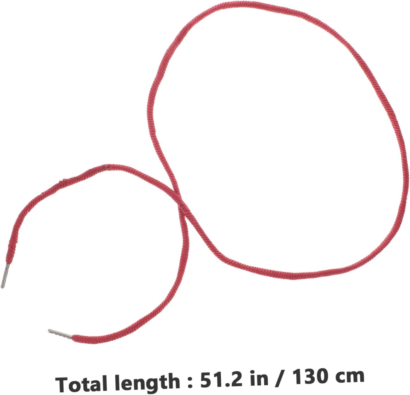 EXCEART 16 Uds. Cordones universales para ropa para pantalones, cordón de ajuste, pantalones deportivos, sudaderas con capucha de repuesto para