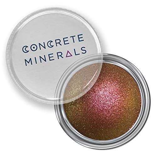 Concrete Minerals Sombra de ojos multicromo, cambio de color intenso, de larga duración sin arrugas, 100% vegano y libre de crueldad, hecho a mano