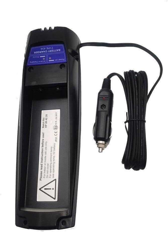 Paquete de 1 cargador de batería Scanreco 434 de 10-24 V para batería SCANRECO 592 590 960 RC400 de 7.2 V