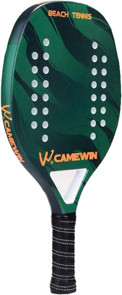AMHMH – Raqueta de tenis de playa, fibra de carbono, con núcleo de espuma viscoelástica EVA, palas de tenis