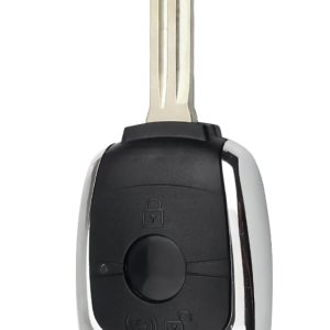 Oulesh Fundas para llaves de coche para SsangYong Korando Rexton, carcasa de llave remota sin cortar Oulesh Fundas para llaves de coche para SsangYong Korando Rexton, carcasa de llave remota sin cortar