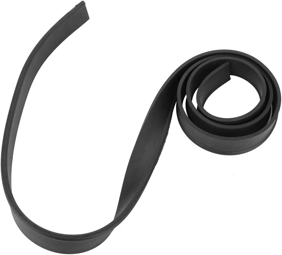Cuchilla de goma de repuesto, escobilla de goma de repuesto de 41.3 pulgadas para ventanas, vidrio, puertas de ducha