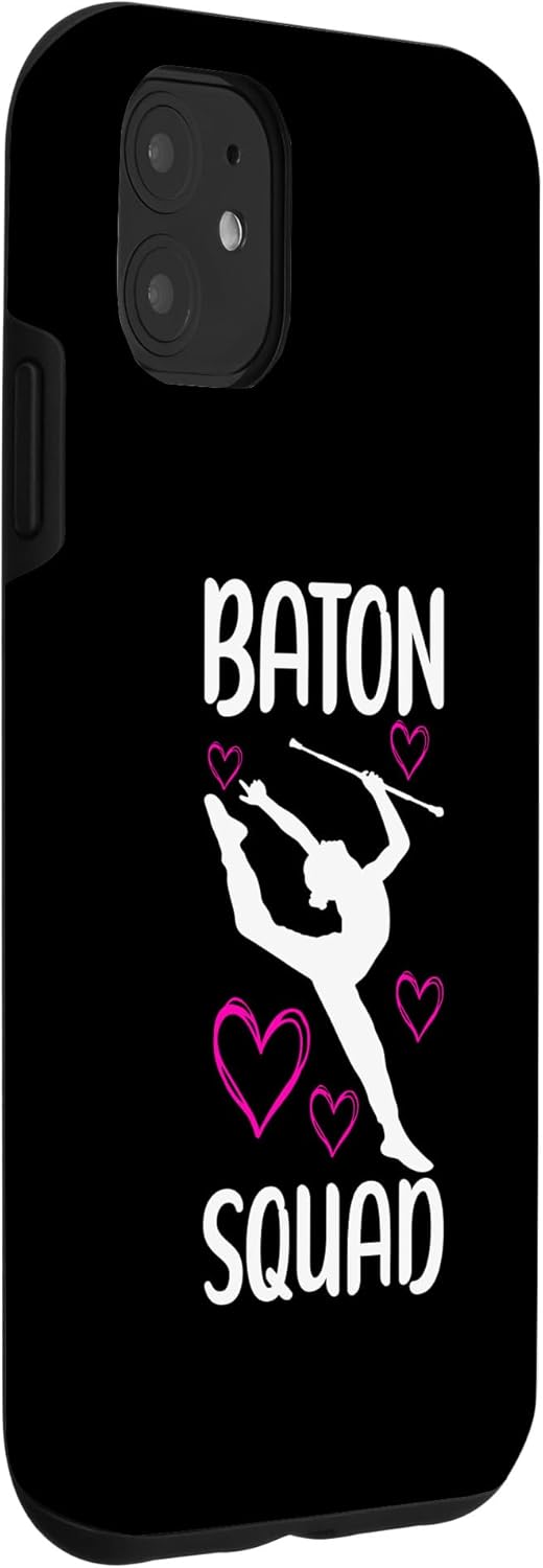 Funda para iPhone 11 Baton Twirling Outfit Majorette Baton Twirler