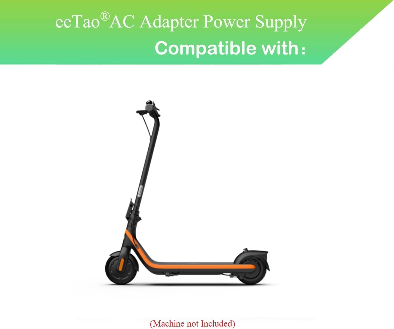 Cargador adaptador de CACC compatible con Segway Ninebot eKickScooter Modelo C2 051403U 051403E 21.6V 2500mAh 54Wh Li-ion Batería NBW25D201D0D