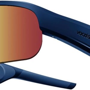 VOCALSKULL Lentes de sol inteligentes de audio de conducción ósea, gafas de sol deportivas con lentes polarizados, impermeabilidad IPX 5, VOCALSKULL Lentes de sol inteligentes de audio de conducción ósea, gafas de sol deportivas con lentes polarizados, impermeabilidad IPX 5,