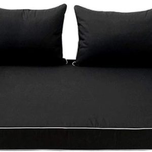 Style4 AD106 – Juego de 5 fundas de almohada para colchón de exterior con tubo de contraste Style4 AD106 – Juego de 5 fundas de almohada para colchón de exterior con tubo de contraste