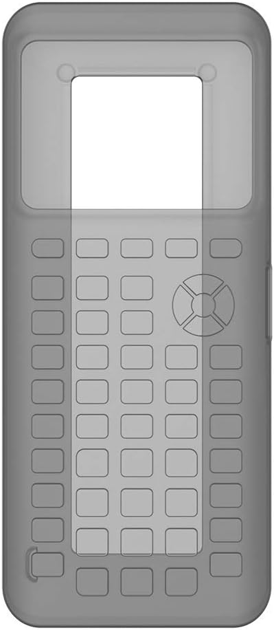 Funda de silicona protectora suave Instrumentos TI-84 Plus CE Calculadora Cubierta completa a prueba de arañazos a prueba de polvo bolso para Texas