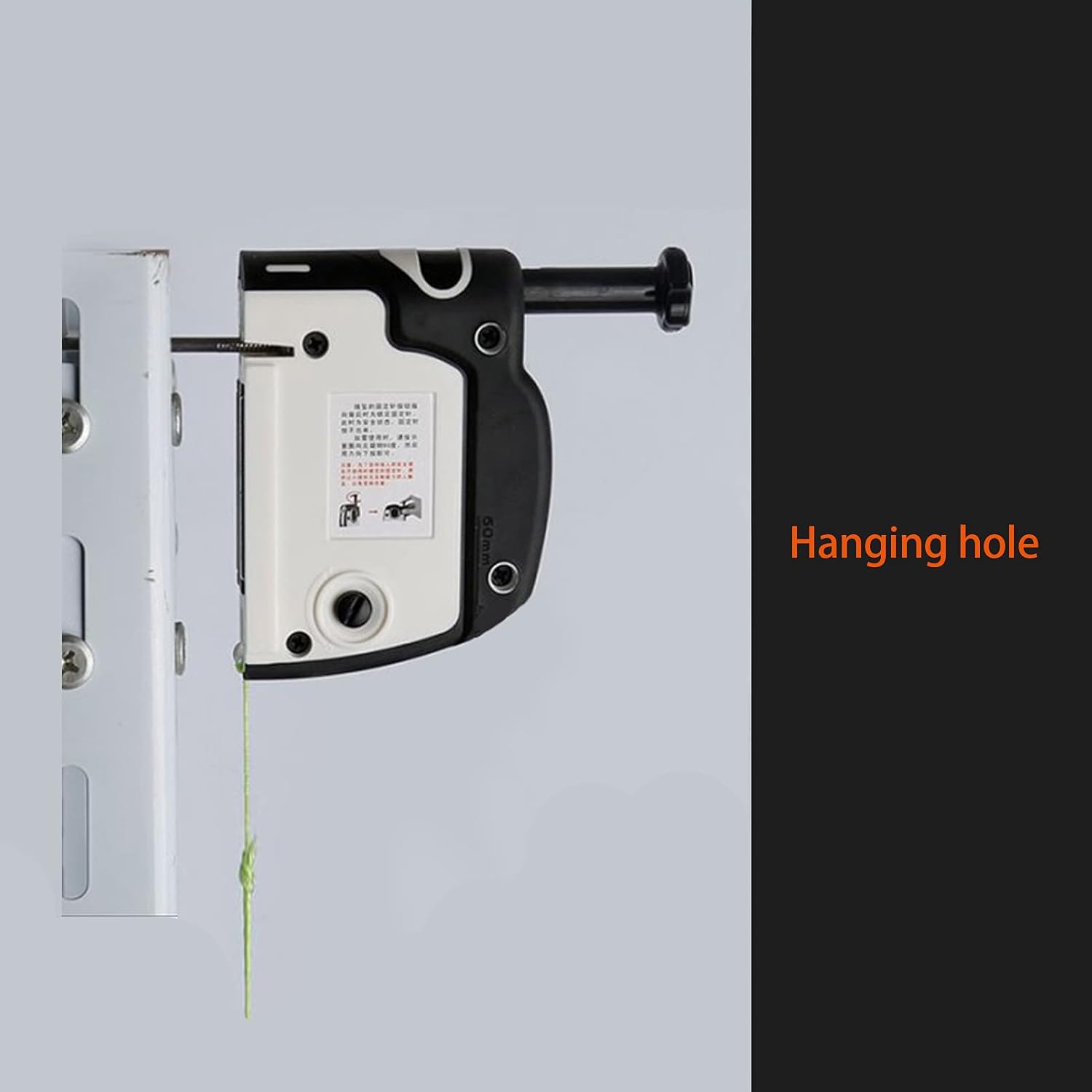 Plumb Bob Setter, Plumb Bob Setter magnético Plumb-Rite con cable de retroceso automático de 14.8 ft Bob estabilizador rápido