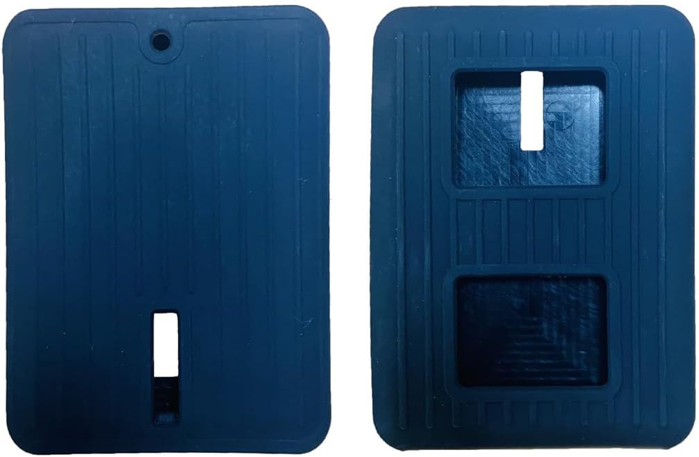 Paquete de 2 fundas protectoras de silicona suave compatibles con Toshiba Canvio Basics A5 1TB 2TB disco duro externo portátil, disco duro, a prueba
