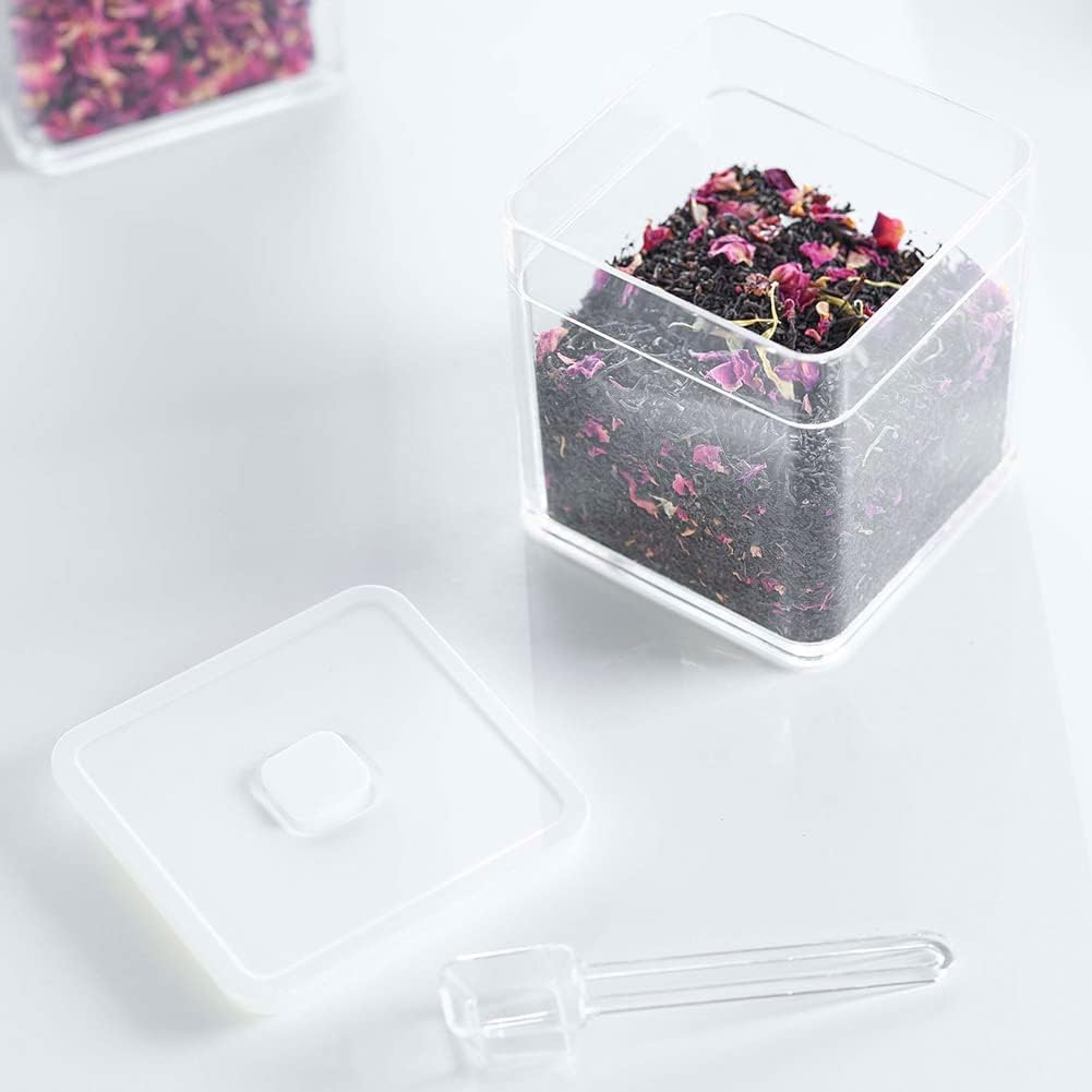 YAMAZAKI Home Tower Vacuum-Sealing Food Storage Container – Spoon – Polypropylene – 500Ml