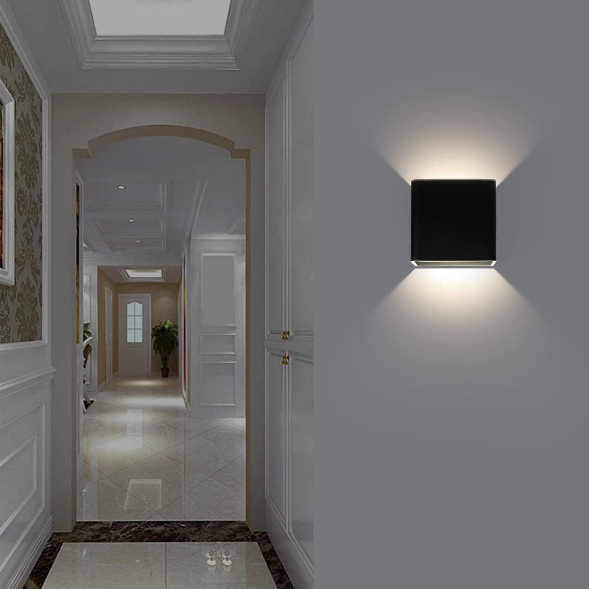Ralbay – Lámpara de luz LED moderna de pared