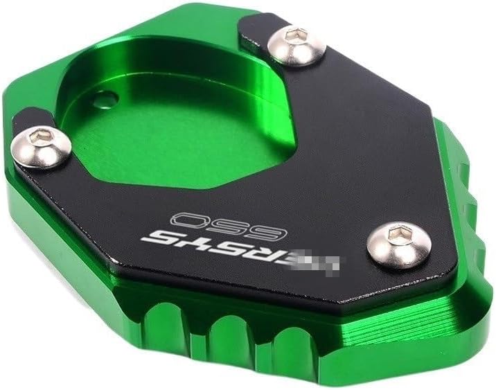 Soporte lateral de motocicleta para Kawasaki VE-RS-YS 650 2015-2020 2021 2022, extensión de soporte lateral, accesorios de motocicleta, soporte de