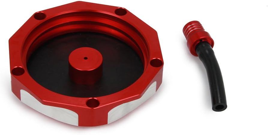 Tapa del tanque de combustible de gas CNC con válvula de respiradero tubo de manguera para TRX90 TRX250 Recon TRX250EX Sportrax TRX350 TRX400