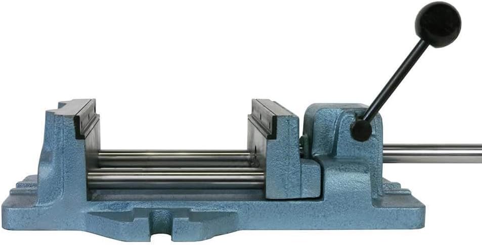 Wilton 1208 Tornillo de prensa de taladro de acción de leva, 8 pulgadas de ancho de mandíbula, apertura de mandíbula de 8-316 pulgadas (13403)