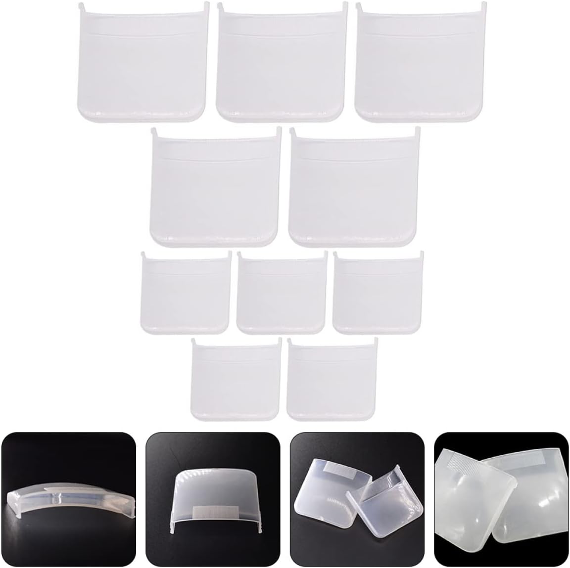 Colección de tazas de agua pequeñas Reemplazo de almacenamiento de cocina y suministros de repuesto de accesorios de plástico para piezas de