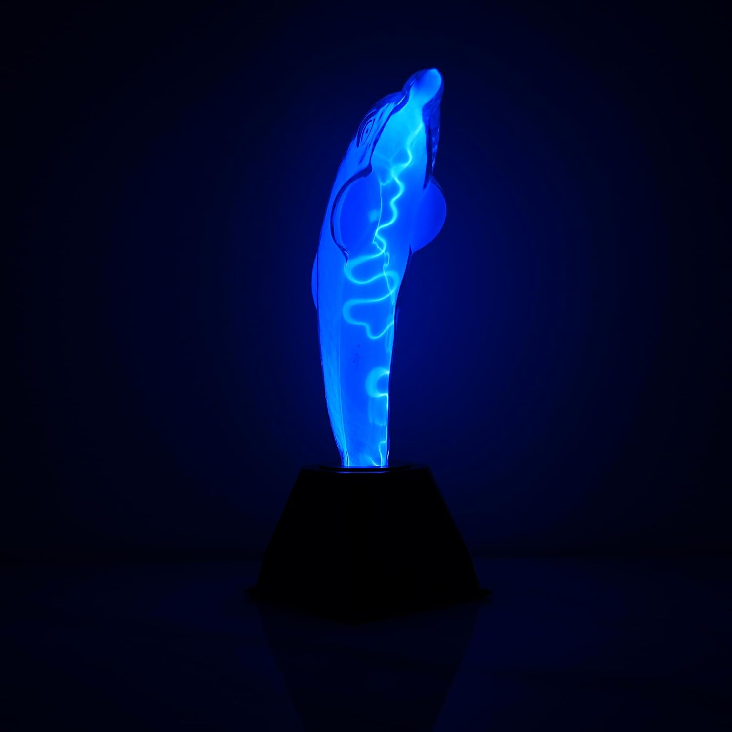 Lámpara de plasma Dolphin, disco de plasma, bola de plasma, globo de plasma, regalos de educación científica, disco de plasma, respuesta de voz y
