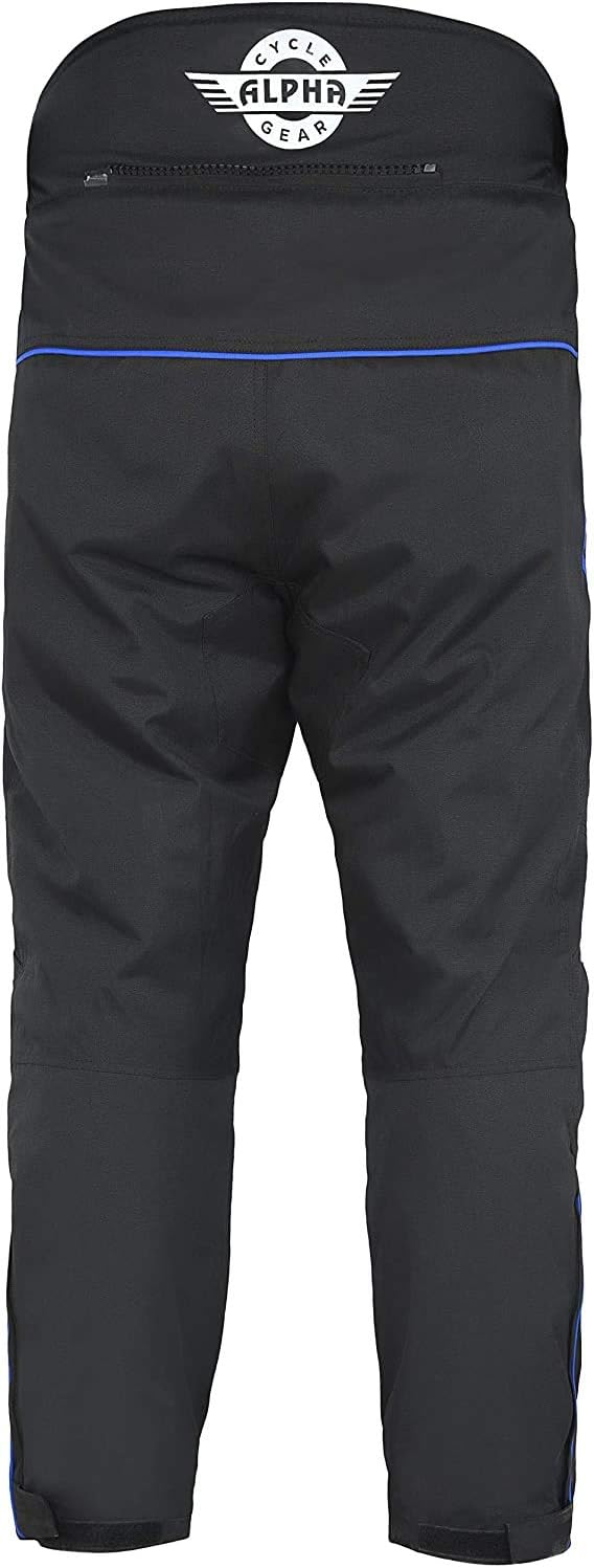 Pantalones de motociclista para hombre para toda estación, sobrepantalón con blindaje impermeable con certificación CE, para motocross, todoterreno,
