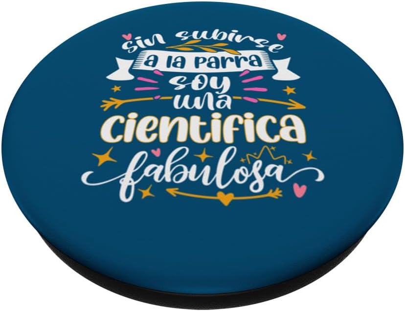 Una Científica Fabulosa Divertido Mujer Niña Adultos Ciencia PopSockets Estándar PopGrip