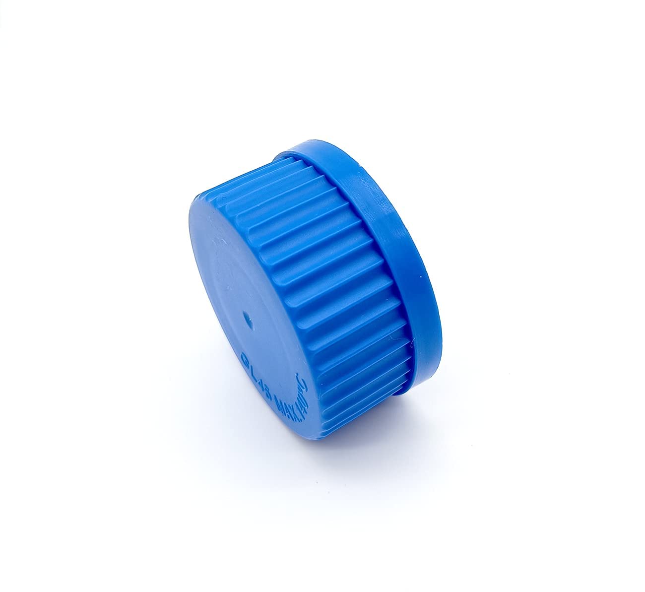 GL45 Tapones de rosca de polipropileno para botellas de medios de laboratorio con anillo de sellado interno moldeado de 284.0F, paquete de 8