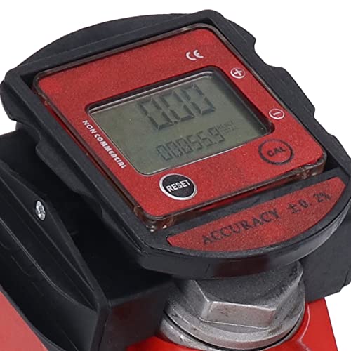Boquilla de combustible automática BSP de 1 pulgada Boquilla de apagado automático Medidor de flujo digital de aleación de aluminio para llenado