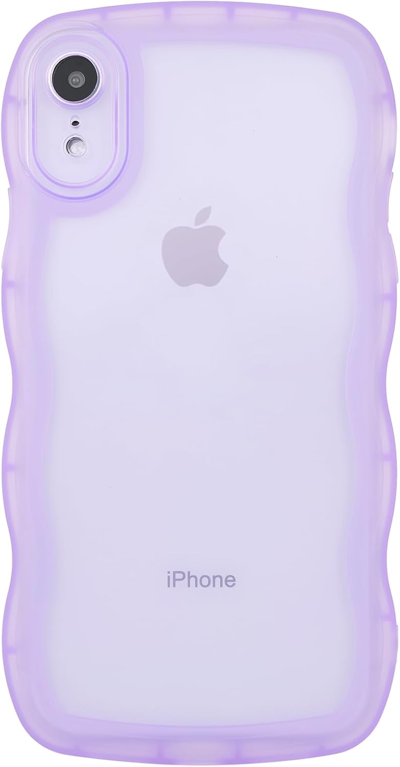 XIQI Funda compatible con iPhone XR de 6.1 pulgadas, linda funda protectora de silicona suave a prueba de golpes para mujeres y niñas,