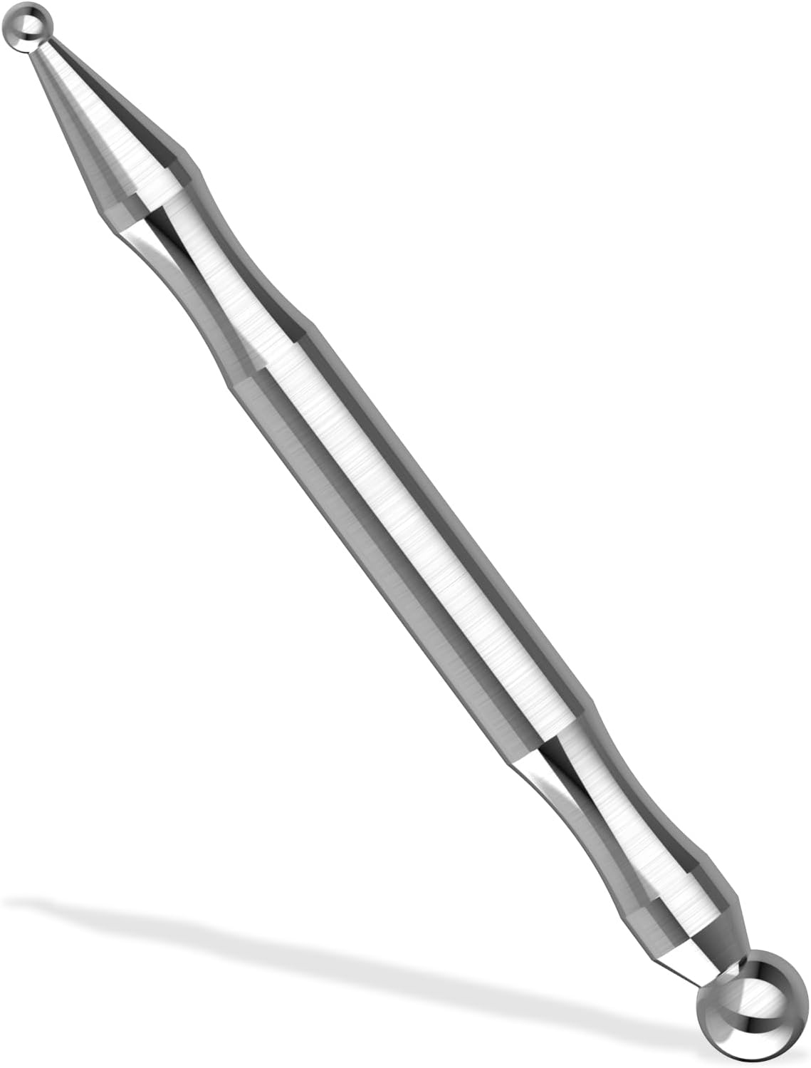 KEINE MARKE Bolígrafo de acupuntura, bolígrafo de acupuntura manual, bolígrafo de acupuntura de acero inoxidable para aliviar la fatiga del punto de