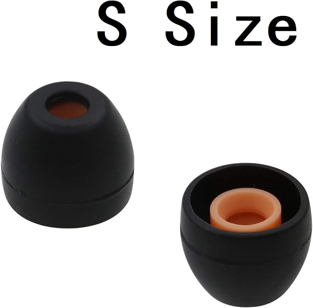 Puntas de silicona para auriculares de repuesto para Sony WF 1000xm51000xm4, XBA, MDR y DR Series Auriculares intrauditivos SML 3 Tamaño 3 Pares,