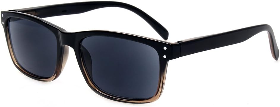 NORPERWIS Paquete de 2 lentes de sol unisex de estilo clásico, lectores cómodos, simples y elegantes
