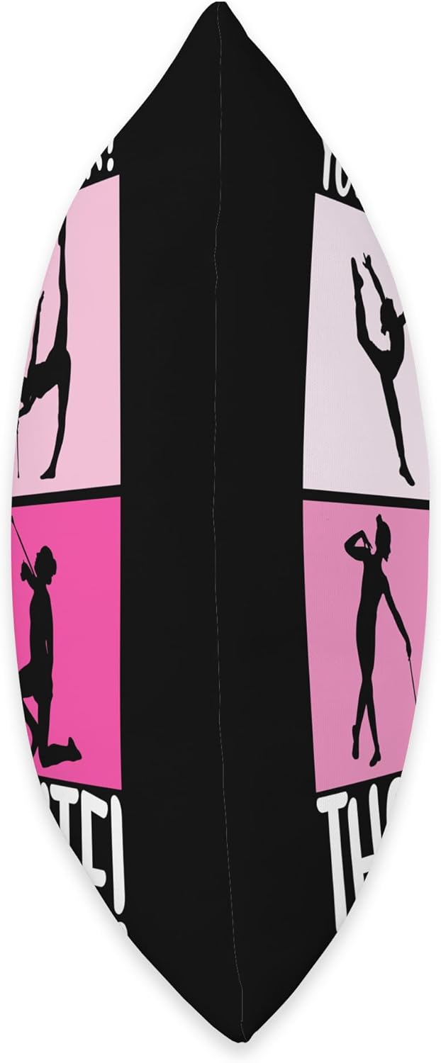 Baton Twirling Apparel Baton Twirler Majorette Twirling Outfit Majorette Baton Twirler Throw Pillow, 18×18, Multicolor