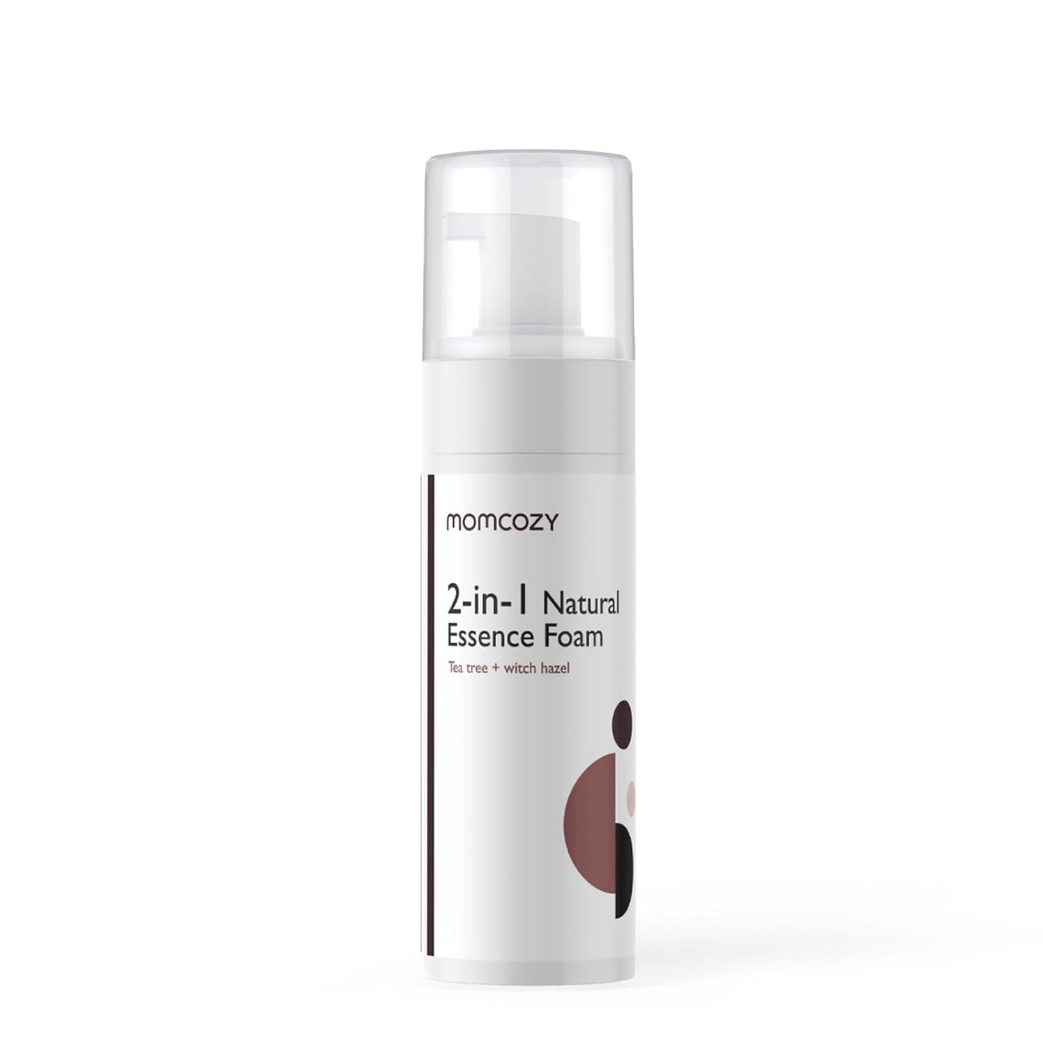 Momcozy Espuma refrescante de esencia natural posparto, 2 en 1, árbol de té de hamamelis, espuma de tacto suave para maternidad, mujeres, madres,