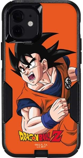 Skinit Calcomanía para teléfono compatible con OtterBox Commuter Case para iPhone 12 Mini, diseño oficial de Dragon Ball Z Goku Turtle uniforme