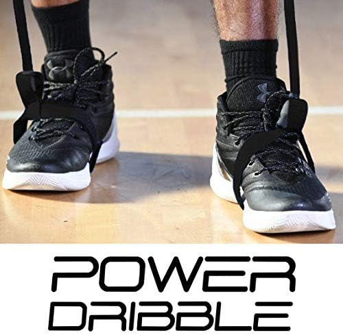 Power Dribble Equipo de entrenamiento de baloncesto – Bandas de resistencia para habilidades de manejo de pelota – Ayuda de entrenamiento de regates