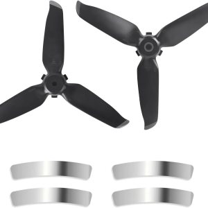 XNasu for D-JI F-PV 5328S Propellers Quick-Release Props with Gift Arm Stickers Drone Accessories (Color Silver 1 Pair) XNasu for D-JI F-PV 5328S Propellers Quick-Release Props with Gift Arm Stickers Drone Accessories (Color Silver 1 Pair)