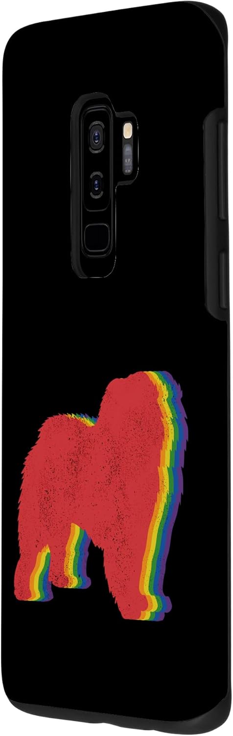 Galaxy S9+ Chow Chow Dog Gay Pride LGBTQ Supporter Rainbow Ally Case