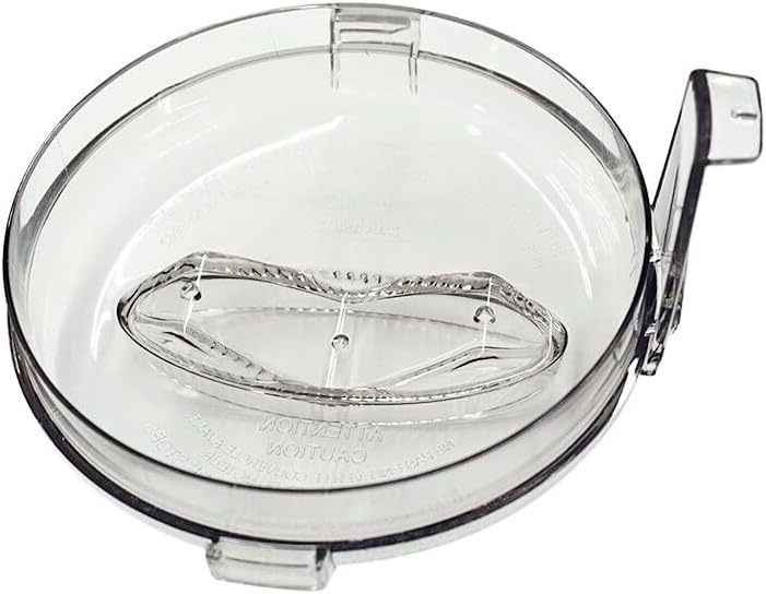 RENZE DLC-2AWBC-1 – Cubierta para cuenco de trabajo para procesador de alimentos Cuisinart DLC-2A DLC-2ABC DLC-2ABK