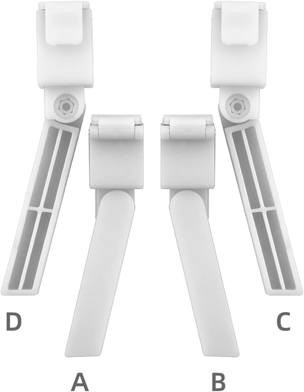 SeiZed Tren de aterrizaje para FIMI X8 SE soporte de elevación, cardán protector plegable, accesorios de protección ligeros (color  pata blanca)