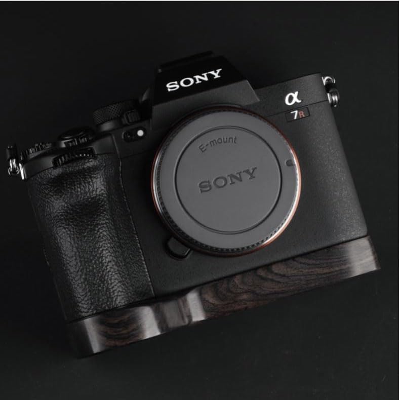 Protector de madera de madera para Sony A7M4 Alpha 7M4 7S3 ILCE-7M4 A7S3 A7S3 ILCE-7M4 A7S3 ILCE-7S3 A1