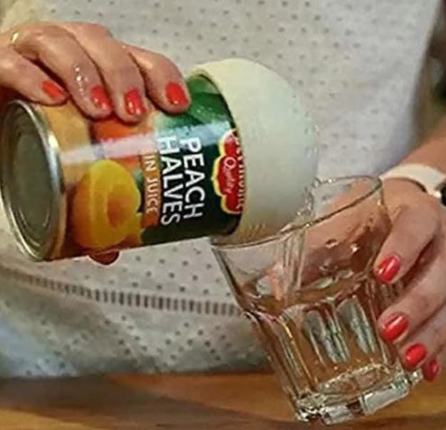 Mini colador de latas, coladores y coladores pequeños, utensilios de cocina de silicona que ahorran espacio (blanco)