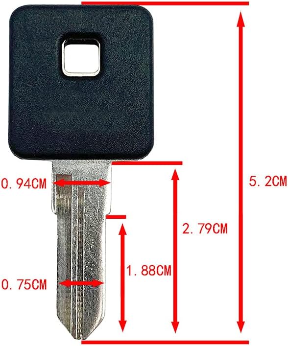DWL 2 llaves en blanco sin cortar para motocicleta Harley Davidson Sportster modelos de bicicleta X48 X72 XL883 XL1200 Muscle Fat Boy Iron Low Rider