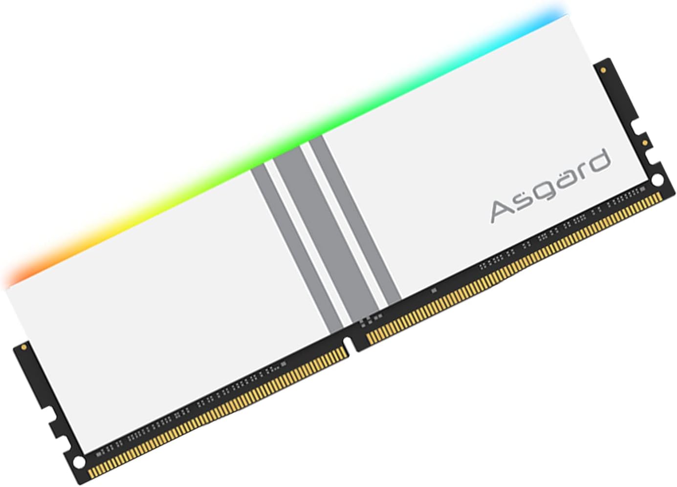 DDR4 Ram Asgard Valkyrie Series 16 GB (2 x 8 GB) 288 pines DRAM DDR4 3600 CL18-22-22-42 1.35V Modelo de memoria de escritorio de doble canal – Blanco
