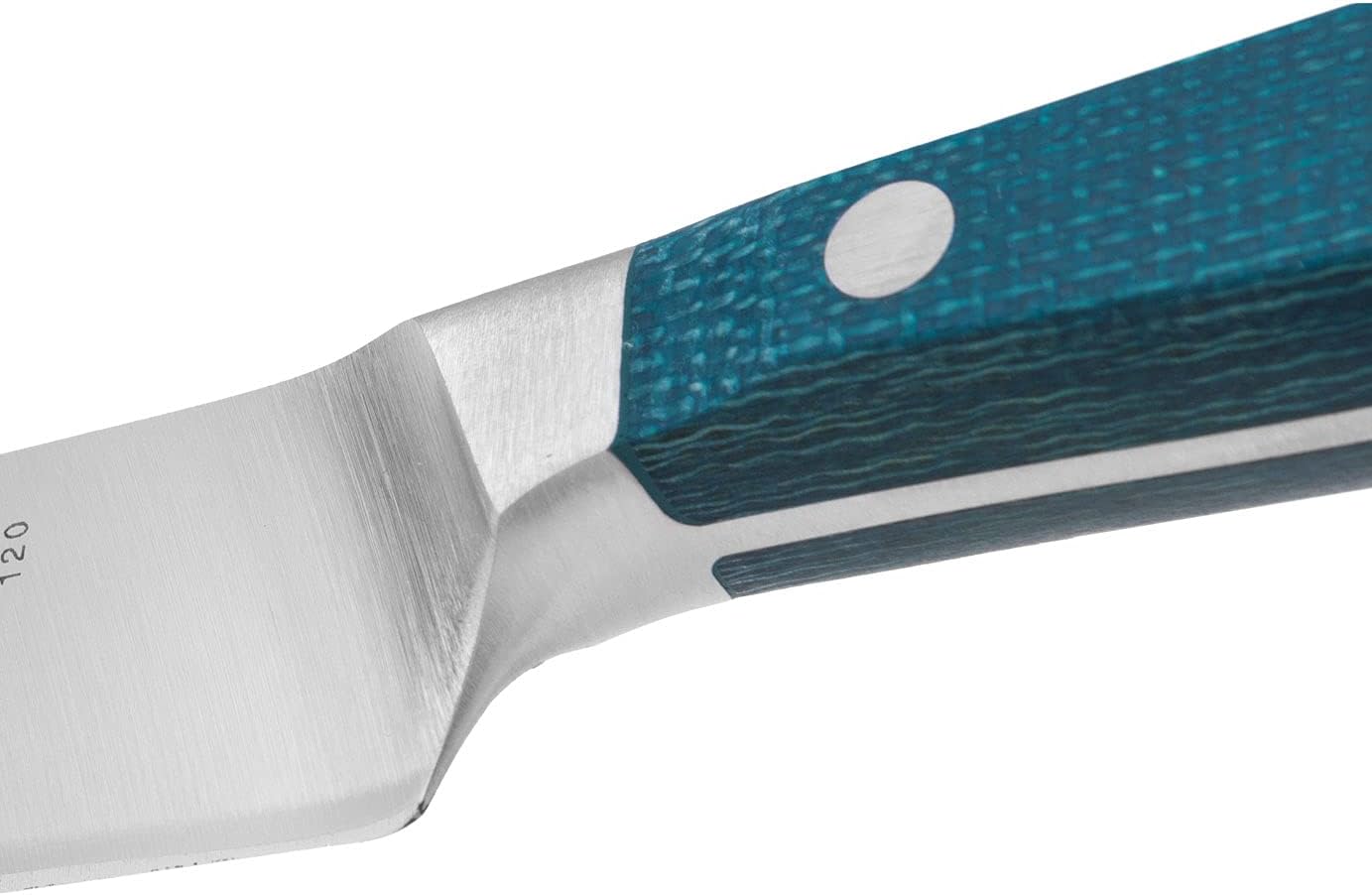 ARCOS Cuchillo de chef forjado de acero inoxidable tamaño 6 pulgadas. Mango profesional de micarta y borde especial de seda y hoja plateada 5.906