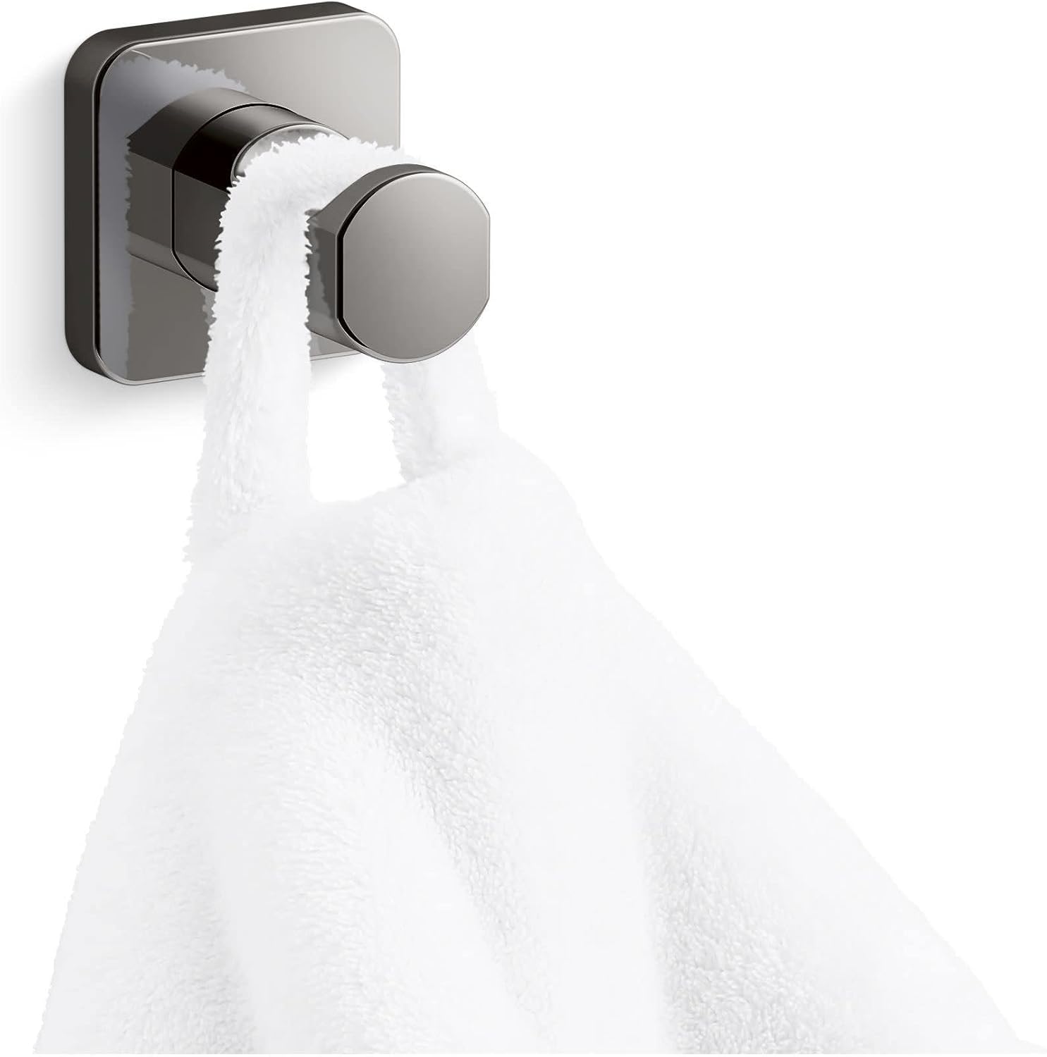 Kohler 23529-TT Gancho paralelo para bata, titanio vibrante